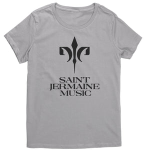Saint Womens' T-Shirt (Black Logo)